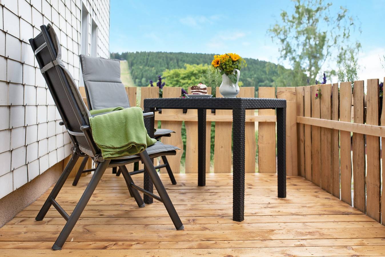 Ganze Wohnung, Ferienwohnung "Haus Bergruh Fuchsbau" mit Bergblick, Privatterrasse und Wlan in Todtnauberg (Todtnau), Todtnau