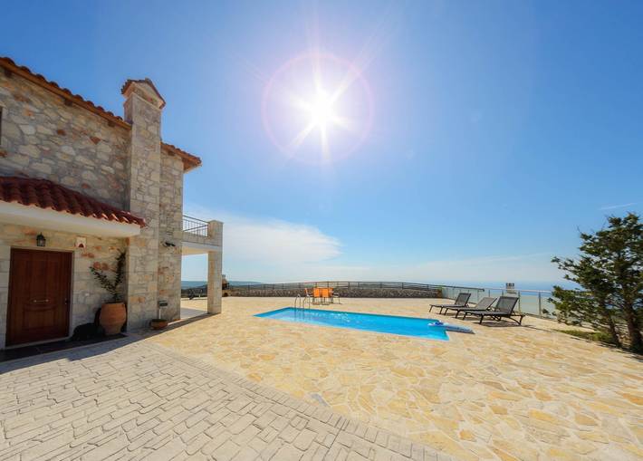 Villa für 6 Personen, mit Meerblick und Garten sowie Terrasse auf Zakynthos - 3