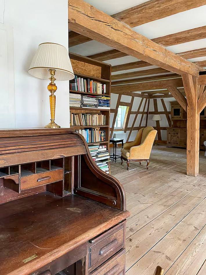 Historisches Schloss-Apartment in Bayern in Unterschwaningen, Fränkisches Seenland