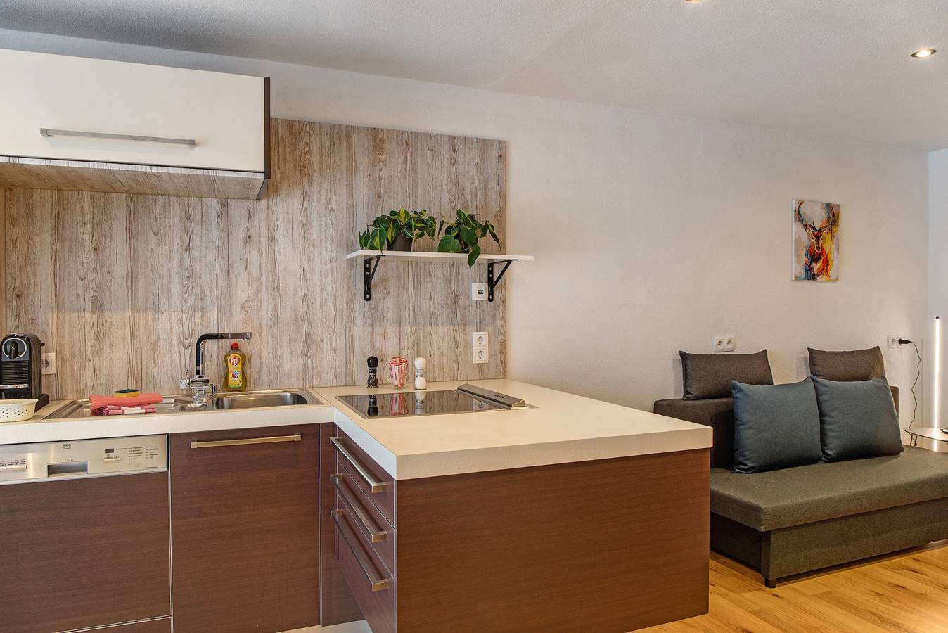 Studio entier, Studio 'Gabl' avec vue sur les montagnes, terrasse partagée et Wi-Fi in Kaunergrat, Fließ