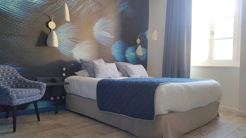 Hôtel pour 4 personnes, avec terrasse et vue
