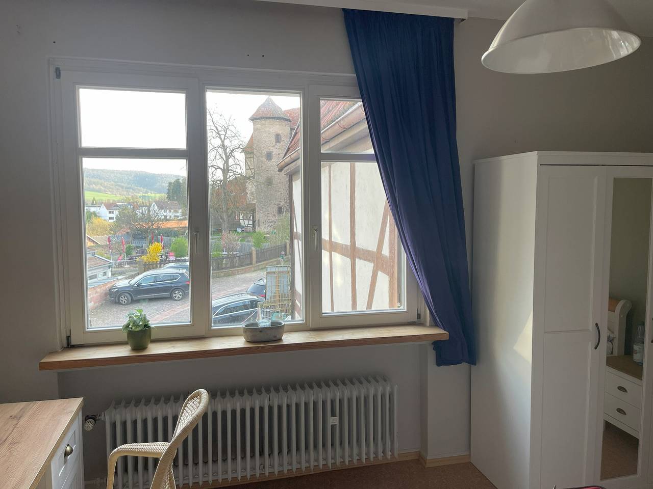 Zimmer 'Friedrich' mit gemeinsamer Terrasse und Wlan in Schlitz, Rhön-Hessen