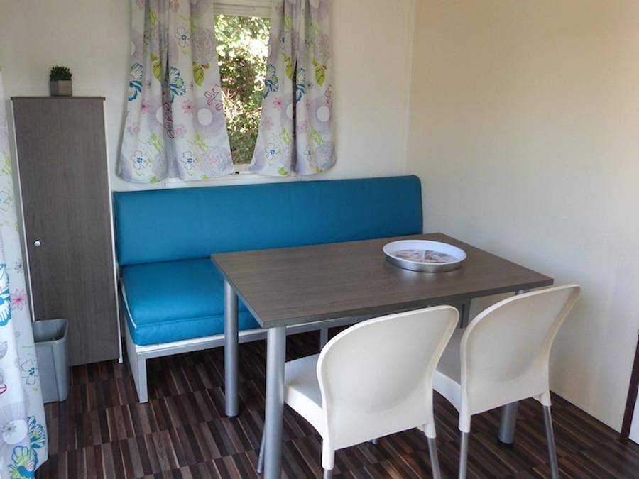 Camping Tahiti Village - Mobilhome 2 personnes - Mobilhome Adriatique - 20m² - 1 chambre in Saint-Palais-sur-Mer, Côte de Beauté