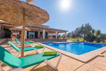 Villa in Llucmajor, South Majorca für 8 