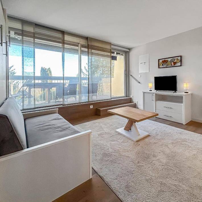 Appartement de vacances pour 4 personnes, avec terrasse et vue, animaux acceptés