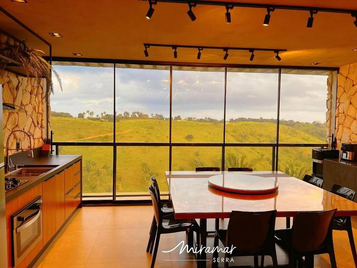 Casas e apartamentos de temporada para 4 pessoas, com jardim e balcão em Bananeiras