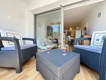 Gîte pour 4 personnes, avec balcon à La Bernerie-en-Retz