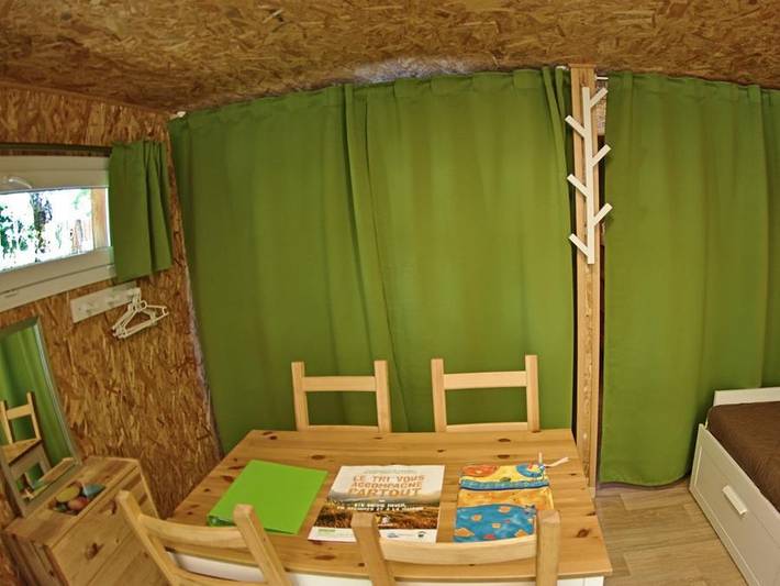 Le Petit Liou - Camping Sites et Paysages - Lodge 5 personnes - Ecolodge Nature sans sanitaire in Embrun, Parc national des Écrins