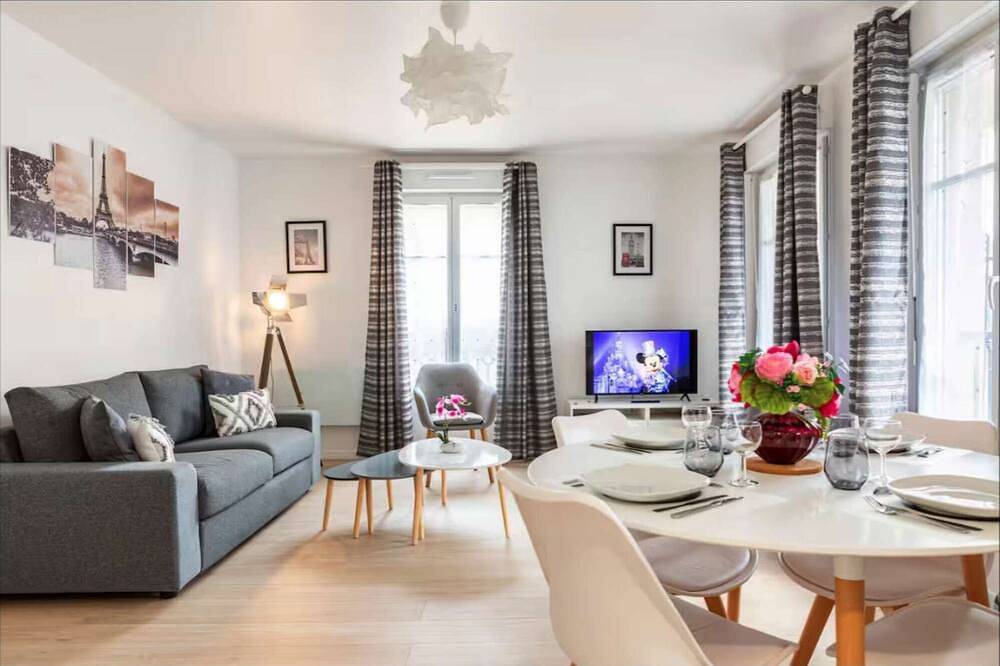 Ganze Wohnung, Casaminnie - Apartment 8 minutes from Disneyland Paris in Bussy-Saint-Georges, Seine-et-Marne