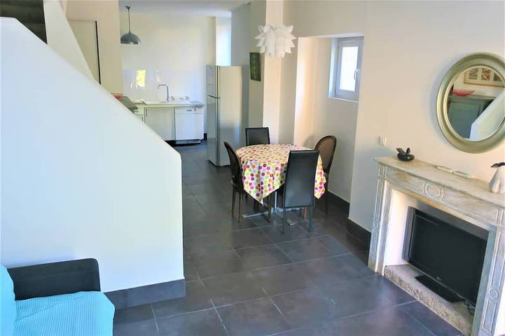 Appartement de vacances pour 5 personnes, avec jardin et terrasse