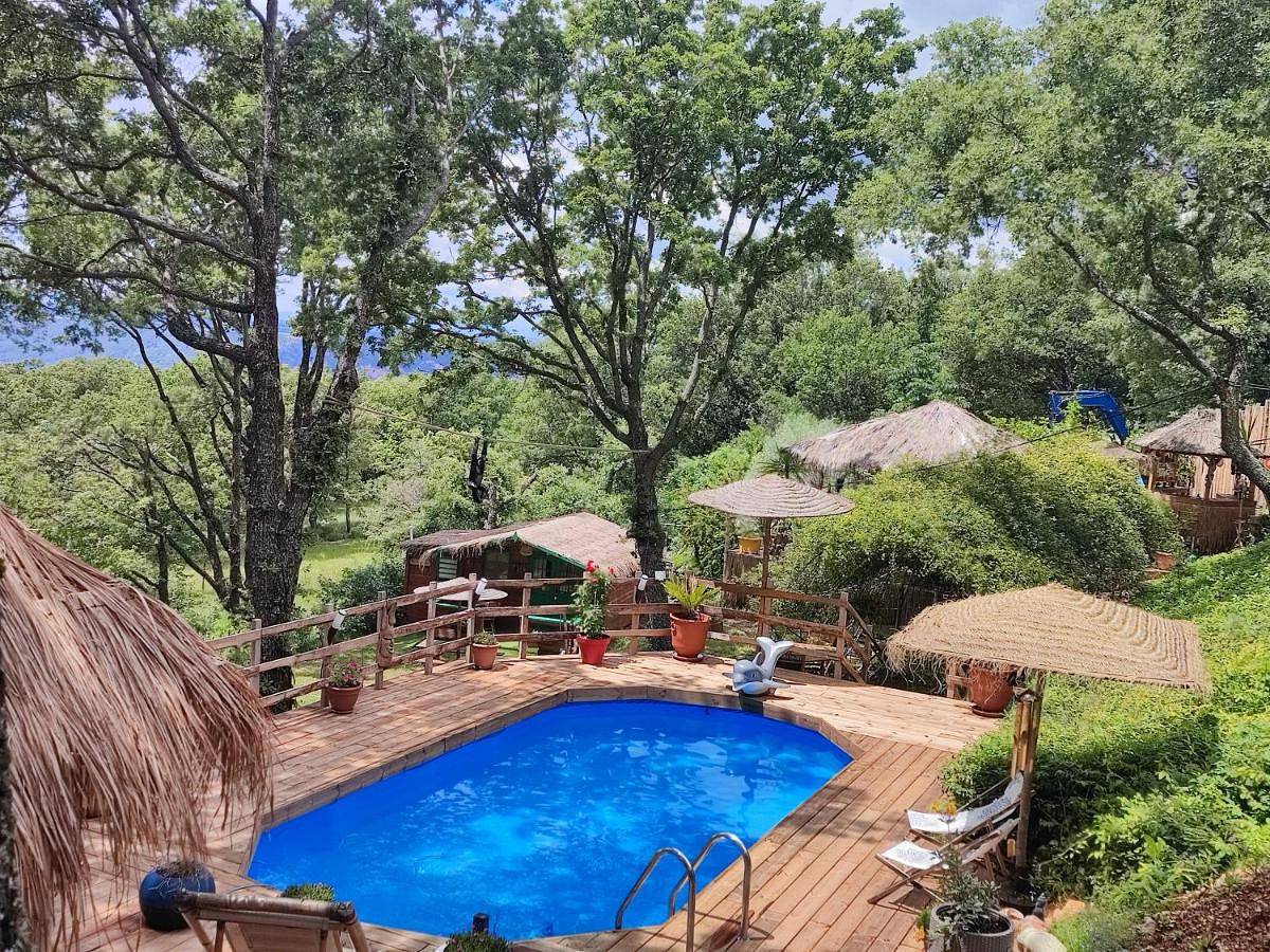 Double Room with Garden View in Aiguines, Parc naturel régional du Verdon