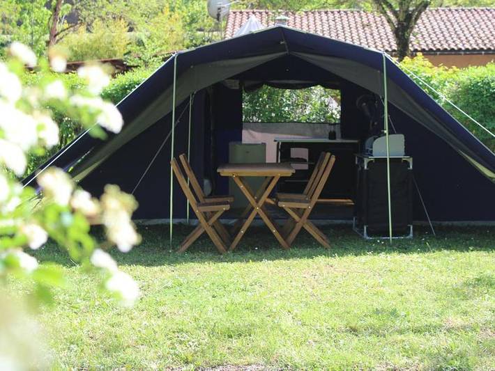 Tente pour 4 personnes, avec sauna dans l' Aveyron - 3