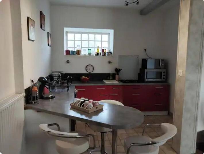 Appartement de vacances pour 2 personnes, avec Balcon et Terrasse ainsi que Jardin et Vue