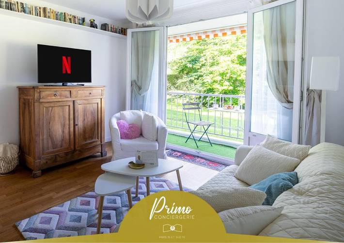 Appartement de vacances pour 2 personnes, avec vue et jardin, animaux acceptés