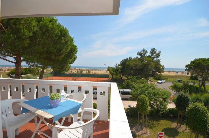 Ganze Wohnung, Helle Wohnung mit Balkon im zentralen Bereich in Bibione, San Michele al Tagliamento