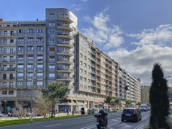 Apartamento entero, Apartamento de vacaciones para 5 personas con terraza in San Sebastián, Costa Vasca