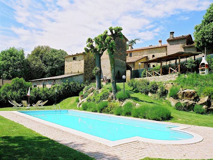Rustige vakantie op het platteland in Monte Santa Maria Tiberina, Valtiberina