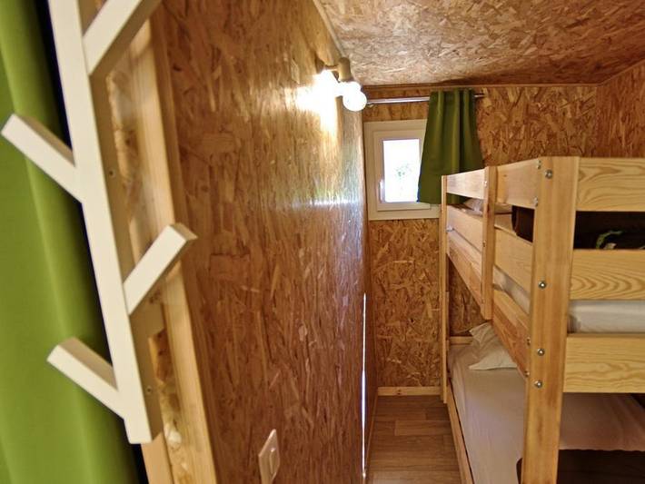 Le Petit Liou - Camping Sites et Paysages - Lodge 5 personnes - Ecolodge Nature sans sanitaire in Embrun, Parc national des Écrins