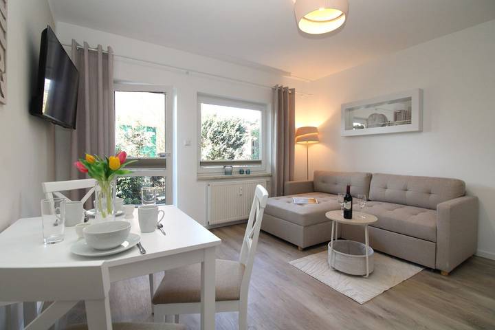 Ferienwohnung für 3 Personen, mit Terrasse in Kühlungsborn