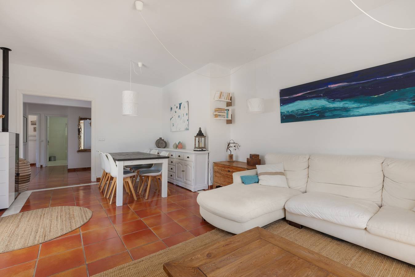 Villa 'Agua Turquesa' with Private Pool, Wi-Fi and Air Conditioning in Punta Prima, Sant Lluís