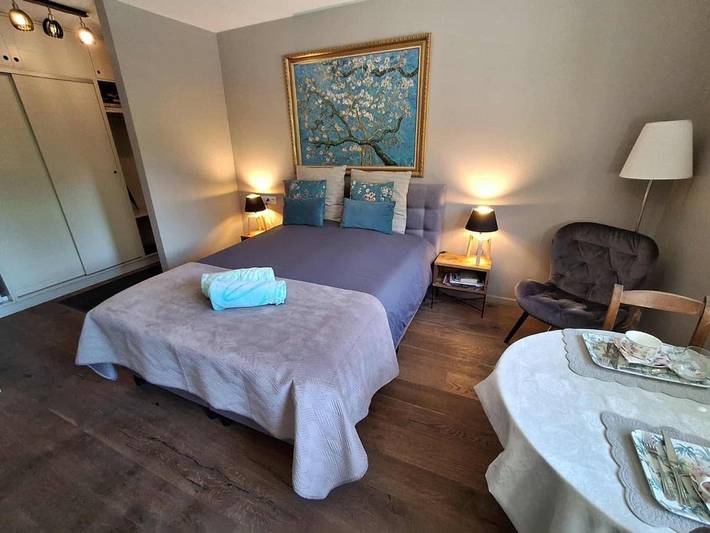 Gîte pour 2 personnes, avec vue sur le lac et vue ainsi que piscine et jardin à Jalhay - 3