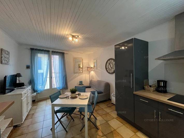 Ganze Wohnung, Gemütliche 2-Zimmer-Wohnung in Collioure, 200m zum Strand, Balkon, gut ausgestattet in La Côte Vermeille, Collioure