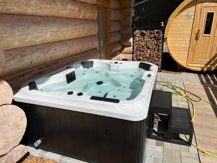 Chalet für 6 Personen, mit Whirlpool und Garten sowie Sauna im Fichtelgebirge - 3