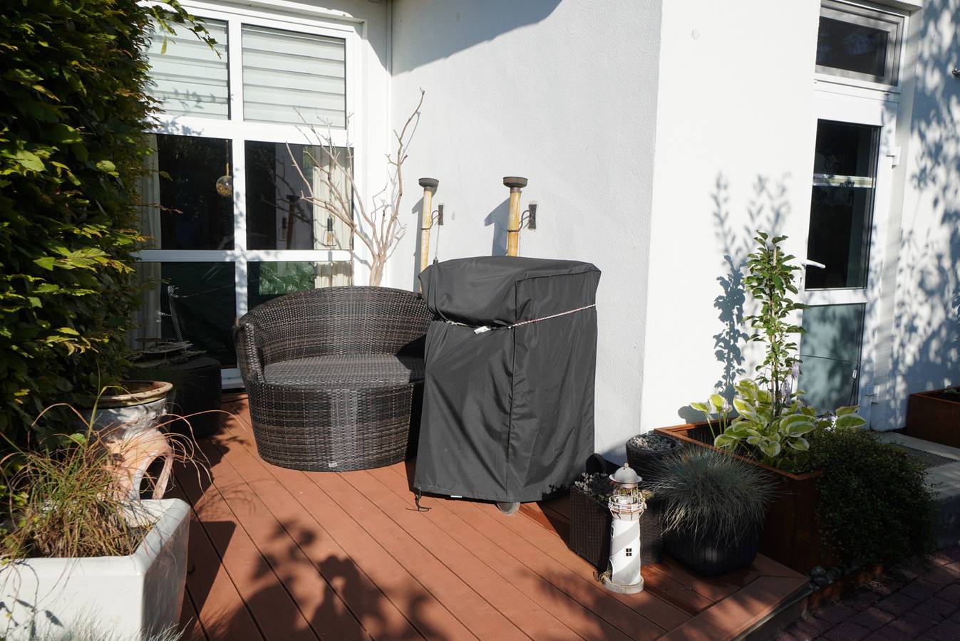 Geheel appartement, Appartement 'Leuchturm' met privéterras, privétuin en wifi in Lichtenhagen, Rostock