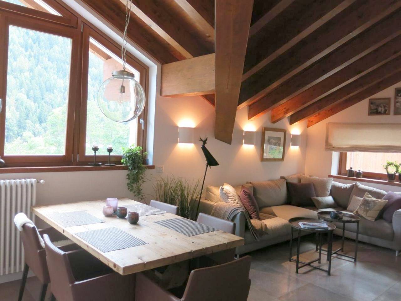 Villaggio delle Alpi in Pré-Saint-Didier, Comune di Pré-Saint-Didier