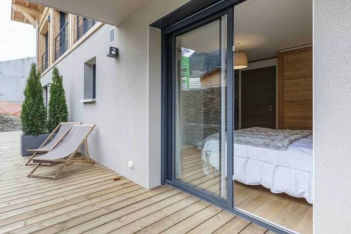 Gîte pour 6 personnes, avec balcon et jardin dans Les Bossons - 4