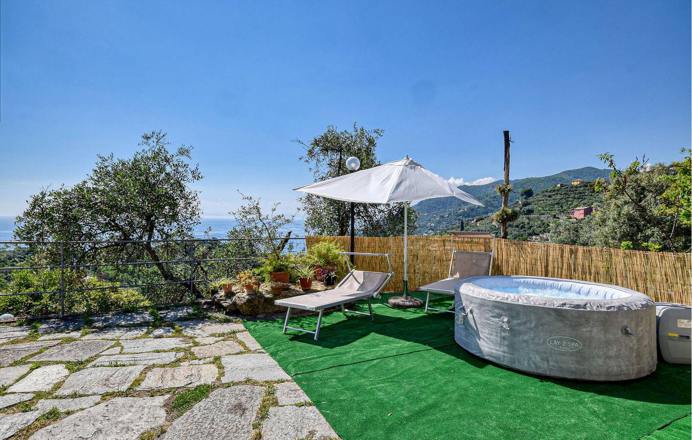 Wohnung mit Meerblick - 120qm, Parkplatz, Isolierung, WiFi in Recco, Riviera di Levante
