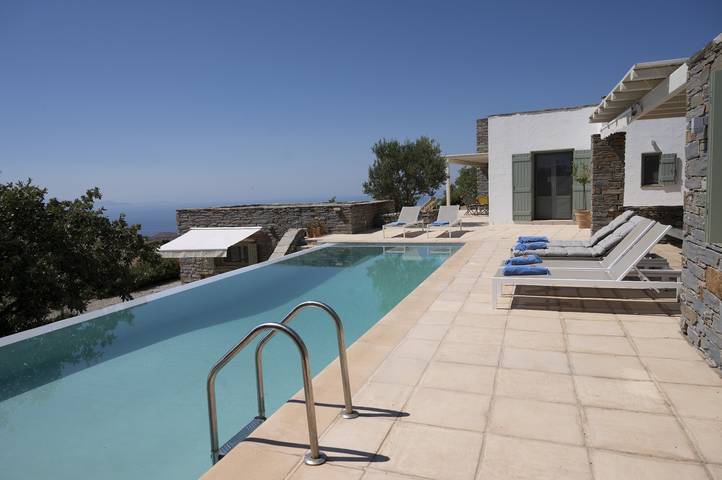 Villa pour 9 personnes, avec piscine et jardin dans Kea - 2