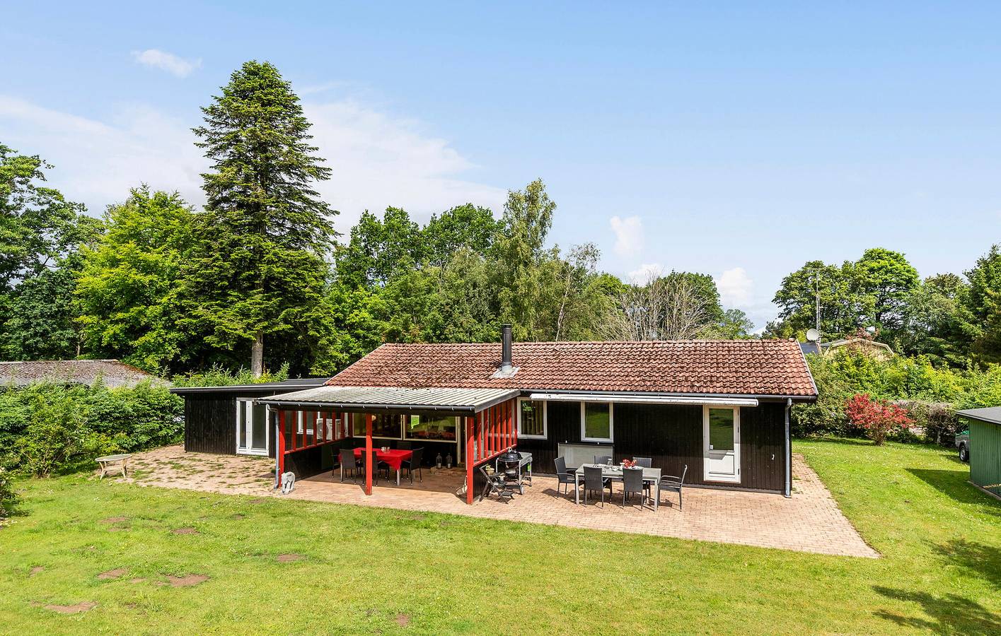 Ferienhaus für 4 Personen mit Terrasse in Melby, Hovedstaden