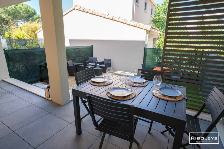 Appartement de vacances pour 4 personnes, avec Terrasse et Jardin
