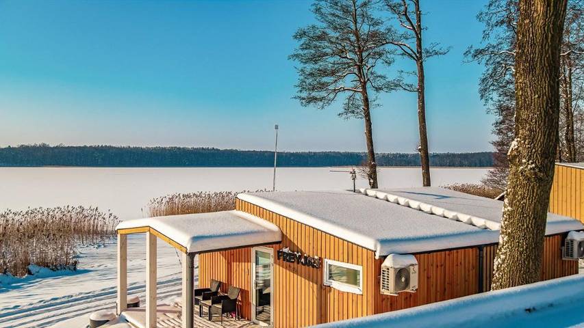 Ferienwohnung für 2 Personen, mit Seeblick und Ausblick sowie Sauna und Garten, mit Haustier in Polen - 4