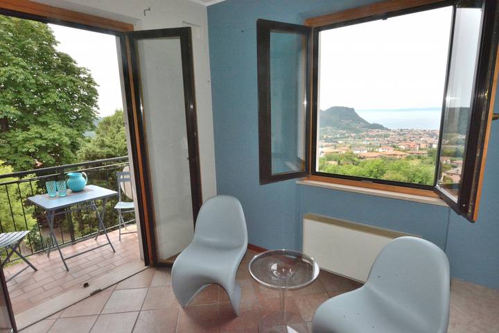 Ferienwohnung für 4 Personen, mit Balkon und Seeblick sowie Garten, mit Haustier in Costermano - 3