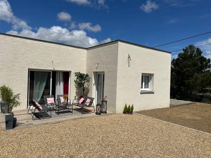 Location de vacances pour 8 personnes, avec terrasse et vue à Limoux - 2