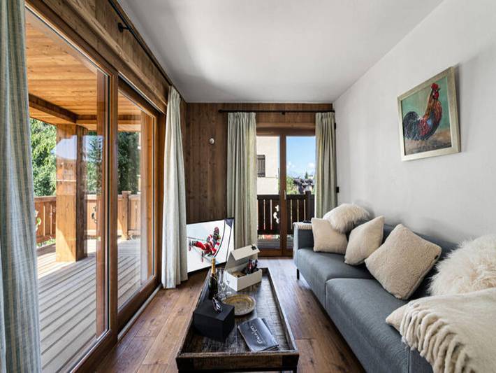 Appartement de vacances pour 8 personnes, avec balcon, animaux acceptés dans Courchevel 1300 (Le Praz)