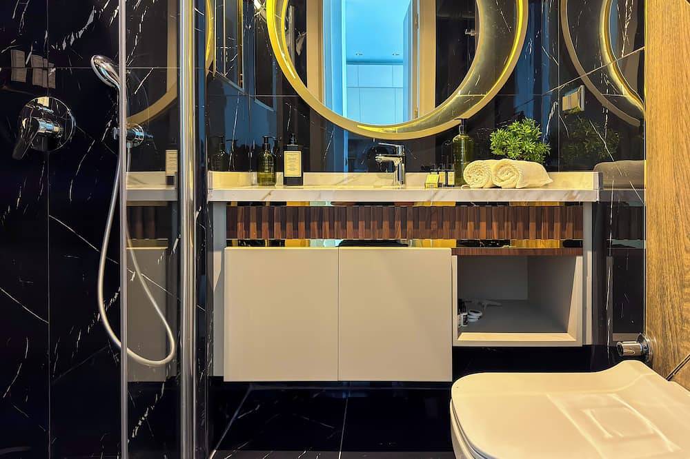 Entire apartment, Qoople Excellence - Cozy 1-bedroom apartment with the sea view in Alanya, Antalya Province