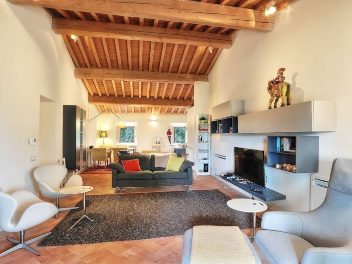 Ferienwohnung für 4 Personen, mit Pool und Balkon