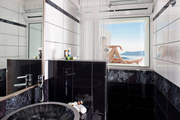 Villa pour 2 Personnes dans Thera, Santorin, Photo 2