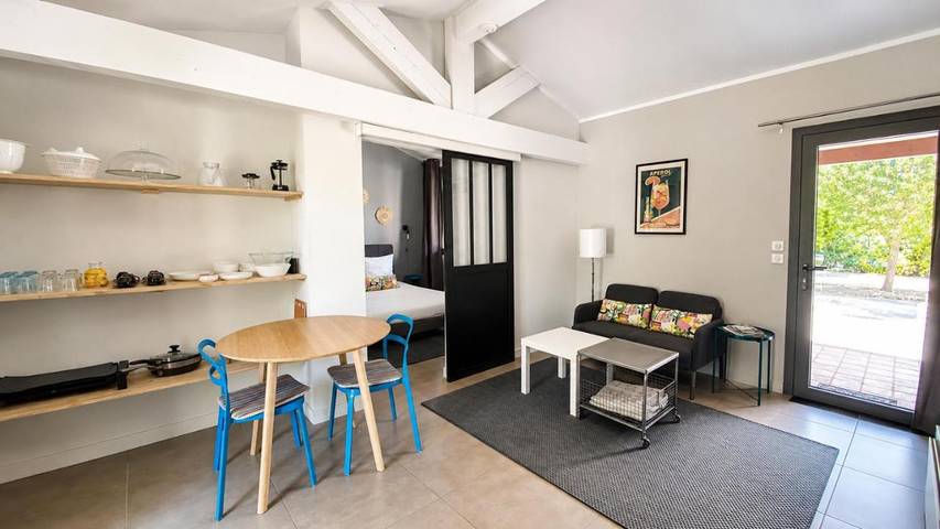 Location de vacances pour 2 personnes, avec jardin et vue à Entrechaux - 4