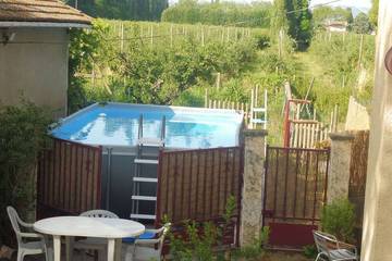 Gîte pour 5 personnes, avec jardin à Plan-d'Orgon