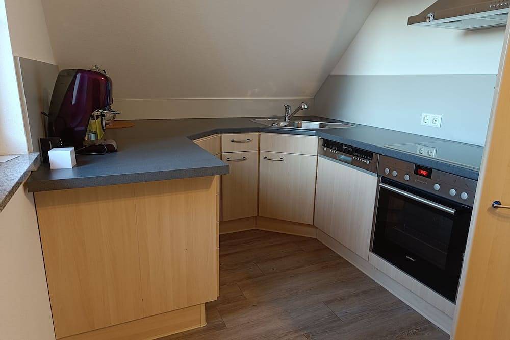 Hofgut Bentele - 3-Zimmer-Ferienwohnung Bentele, Dusche/Wc, 62 qm, Dg in Deggenhausertal, Region Bodensee-Oberschwaben