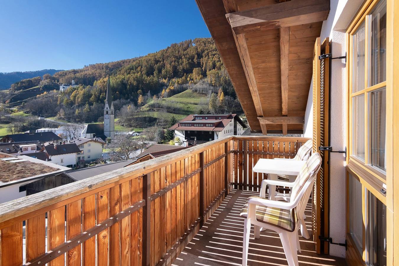 Ganze Wohnung, Ferienwohnung 'Haus Peer C5' mit Bergblick, Balkon und Wi-Fi in Burgeis, Mals