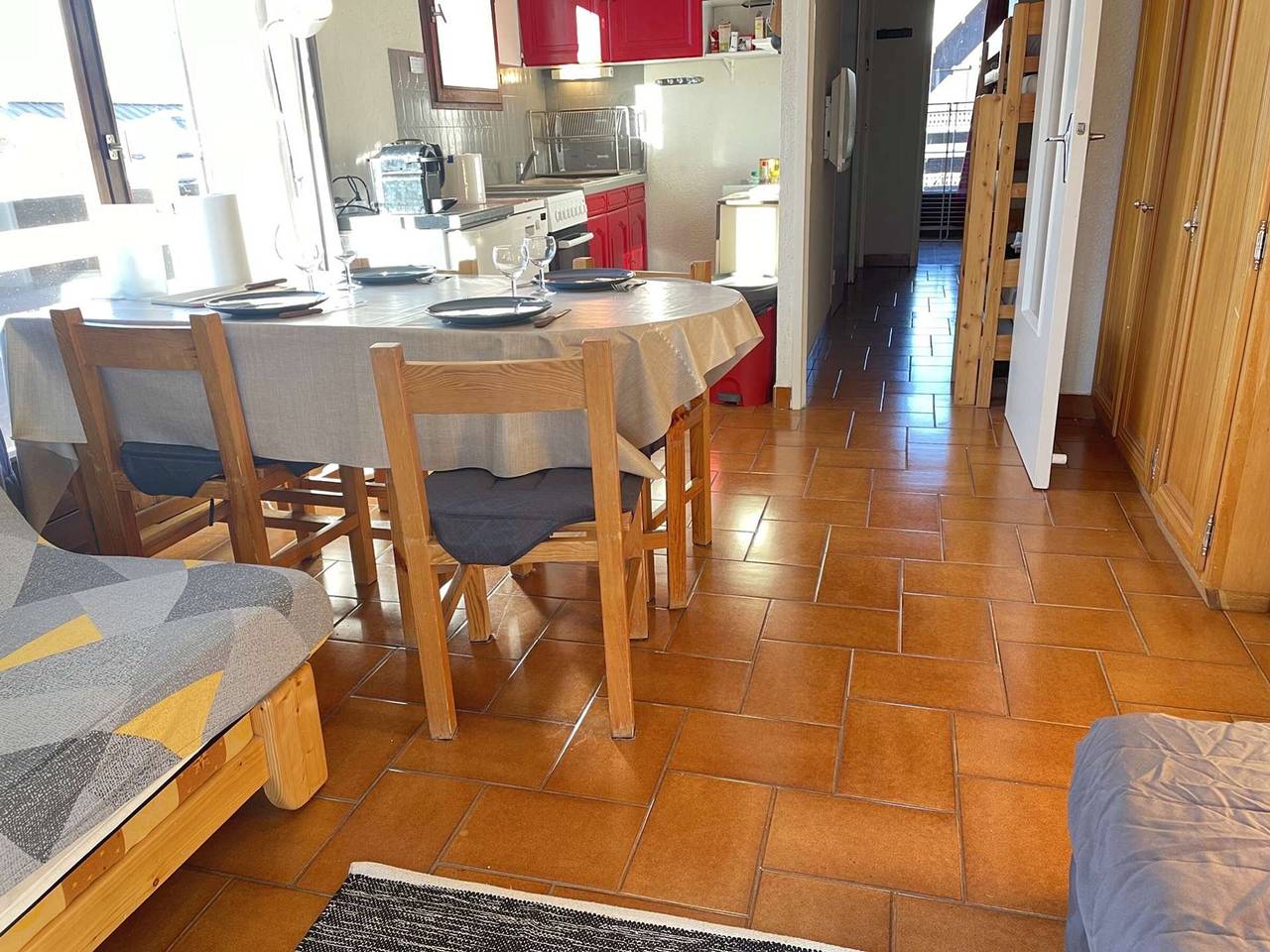 Apartamento entero, Apartamento en el corazón de Risoul: 3 piezas, 6 personas, pie de pistas in Station de Risoul, Risoul