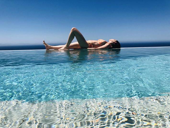 Maison d’hôte pour 2 personnes, avec terrasse et vue ainsi que piscine et jardin à Tarifa - 3