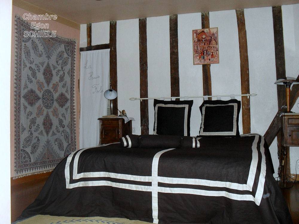 Chambres d'hôtes la Haute Folie - Chambre Schiele in Le Grand-Lucé, Sarthe