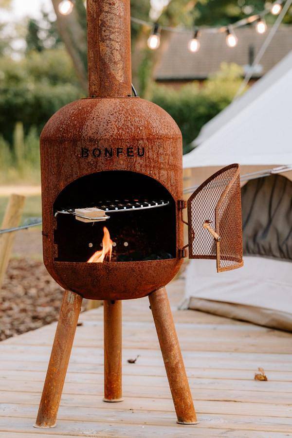 Tente pour 4 personnes, avec terrasse ainsi que jardin et vue en Mer du Nord (Belgique) - 4