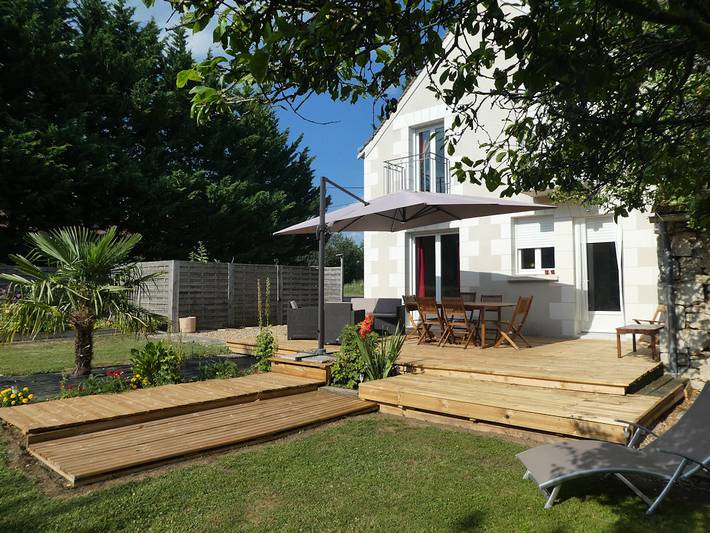 Location de vacances pour 2 personnes, avec jardin à Ciran